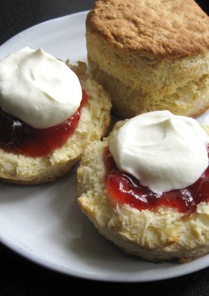 A picture of Lorna’s Scones.