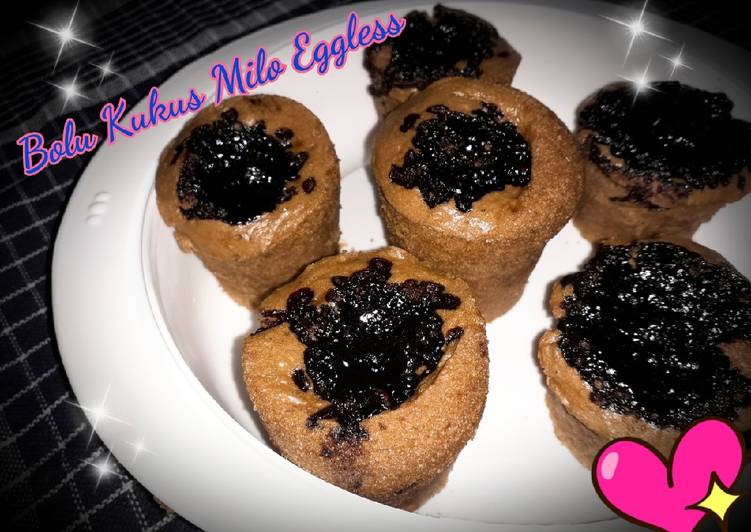 Resep Bolu Kukus Milo Eggless Anti Gagal