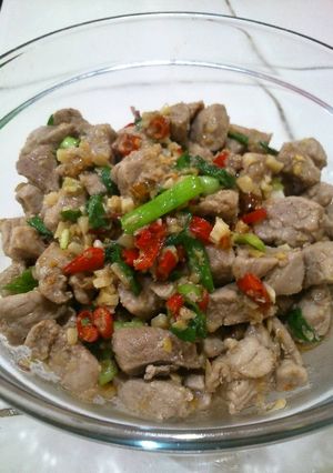 Foto resep Babi Cabe Garam