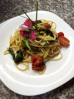 Una foto de Pasta a la mediterránea