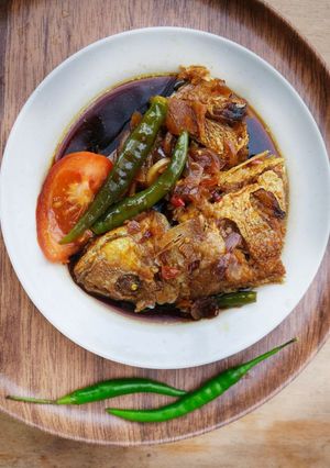 Gambar Ikan Kerisi Masak kicap Simple