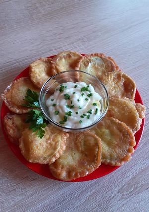 O poză a rețetei Dovlecei pane.