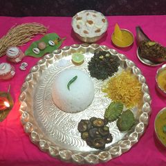 A picture of Bengali Lunch Non-Veg Thali.