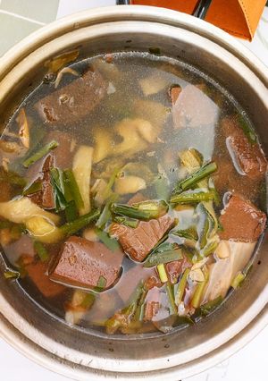 豬血湯 的食譜成品照片