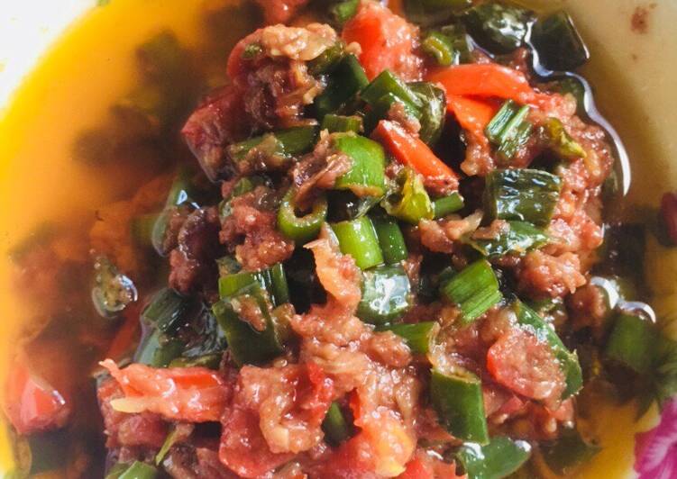 Resep Cecah tomat Gayo yang Enak Banget