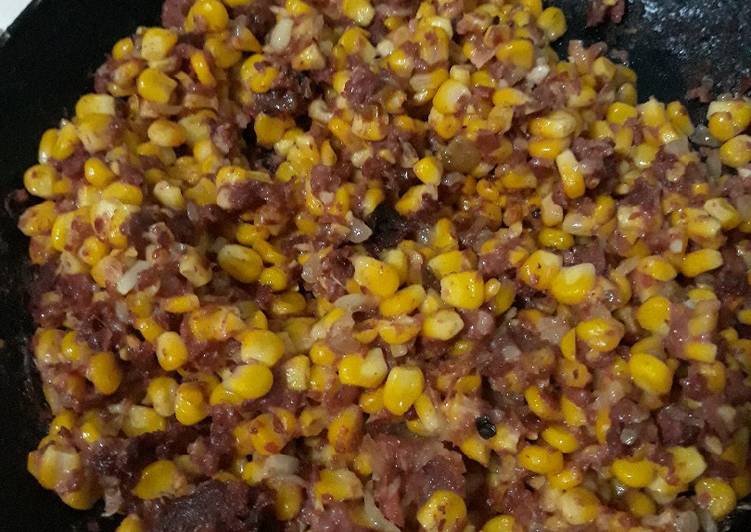 Toping kronis(kornet jagung manis)