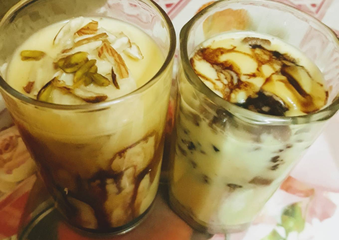 Custard Shots
