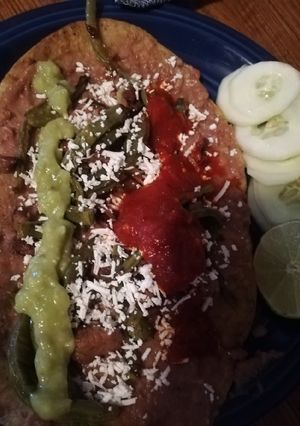 Una foto de Huaraches estilo DF