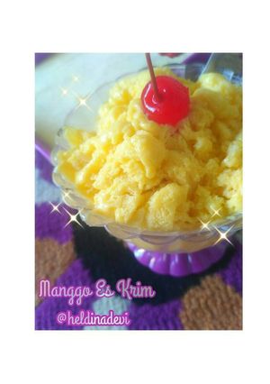 Foto resep Manggo Es Krim 🍨