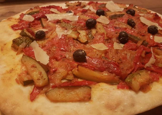 Recette Délicieux Pizza provençale