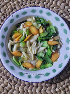 Foto resep Tumis Jamur Pokcoy