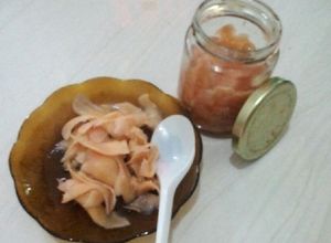 Foto resep Sushi gari Pink / Asinan jahe khas jepang