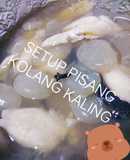 Setup pisang kolang kaling