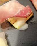 Polentine con speck e zola