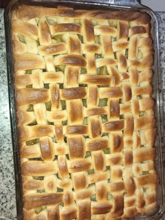 Una foto de Kuchen de manzana ✨🦋