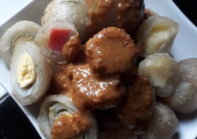 Cilok isi kenyal - frozen bisa kuah, kukus, goreng