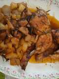 Pollo con le patate al forno❤️