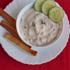 Cucumber mayo dip A picture of Cucumber mayo dip.