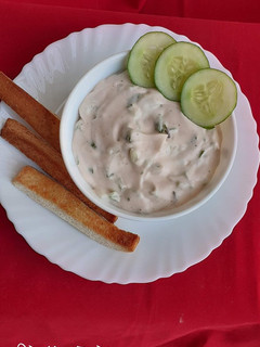 A picture of Cucumber mayo dip.