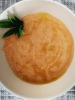 Una foto de Puré de verduras y pollo