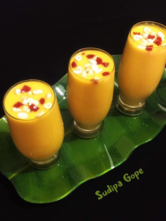 A picture of Creamy Mango Shake.