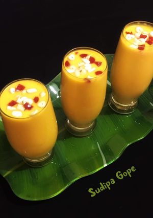 A picture of Creamy Mango Shake.