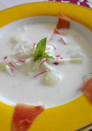 Foto principal de Sopa fría de melón
