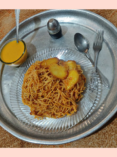 عکسی از دستور ماکارانی با سویا🍝