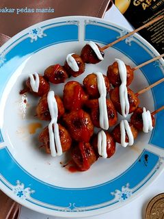 Foto resep Bakso Bakar Pedas Manis Teflon