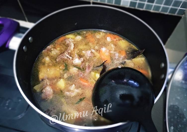 Sop Tulang+tetelan sapi