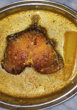 রুই মাছের পেঁপে আলু দিয়ে ঝোল (Rui macher pepe aloo diye jhol recipe in Bengali) রেসিপির প্রধান ছবি