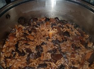 Una foto de Arroz con Orejones de Durazno (Dulce)