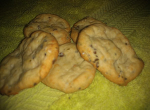 Una foto de Galletitas crocantes de queso rallado con semillas !
