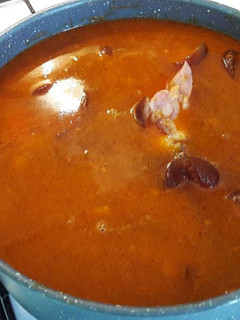 Anyukám csülkös bablevese recept fotója