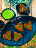 Healthy Heart-Shaped Soya Tikki High-Protein Starter