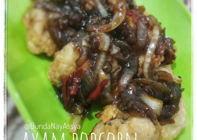 Ayam Popcorn Lada Hitam