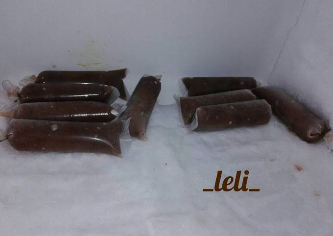 Es lilin nutrijell cokelat + milo