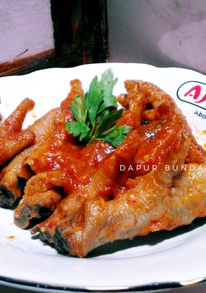 Foto resep Ceker Pedas Lapindo khas Sidoarjo