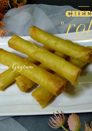 Foto resep Cheese Roll / Keju Aroma (Cemilan Simple)