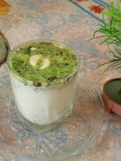 A picture of Tadka buttermilk.