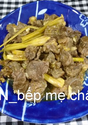 Hình của món Bò kho sả.