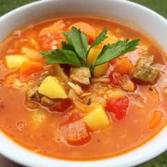 A picture of Goulash Soup.