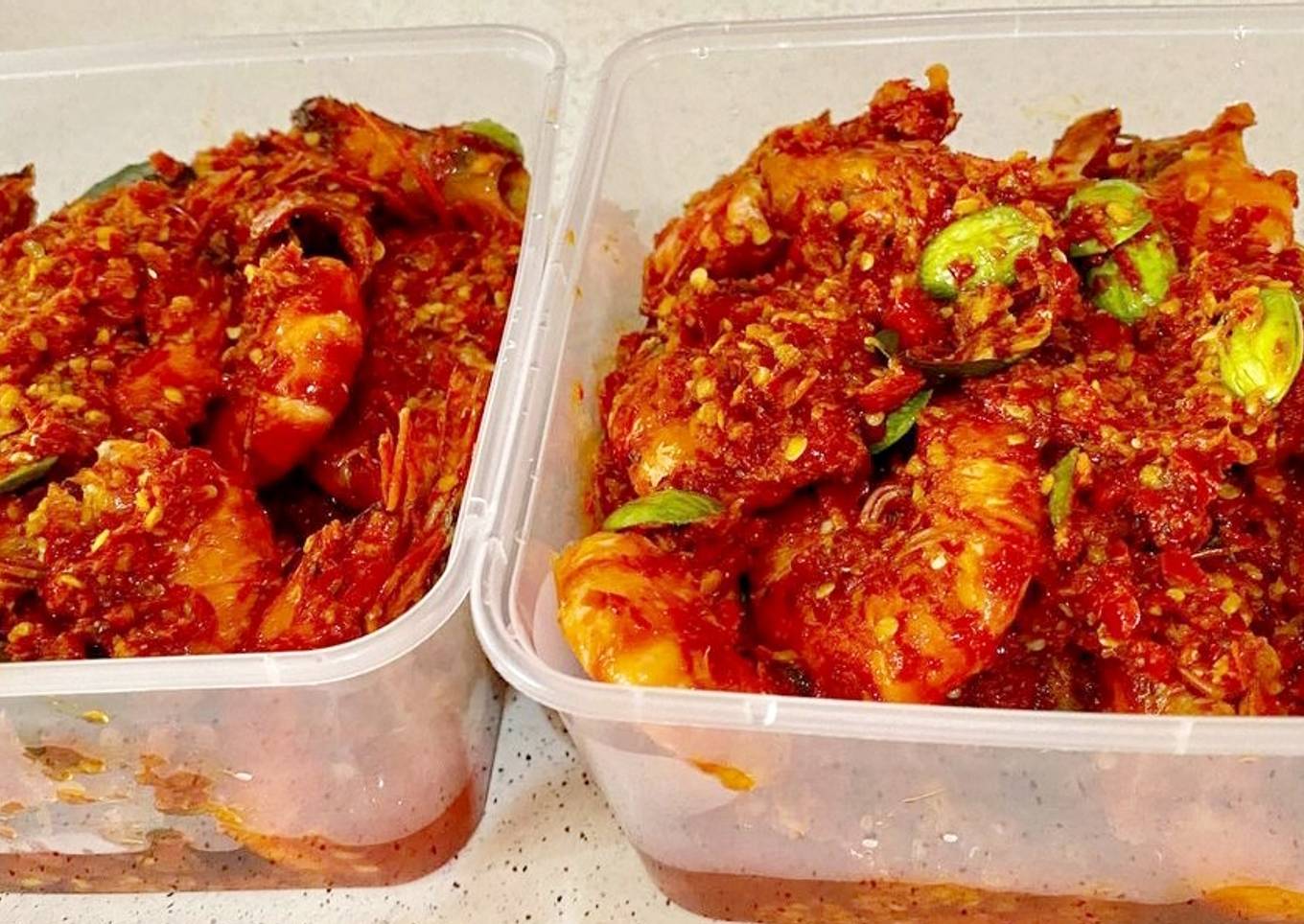 Balado udang petai