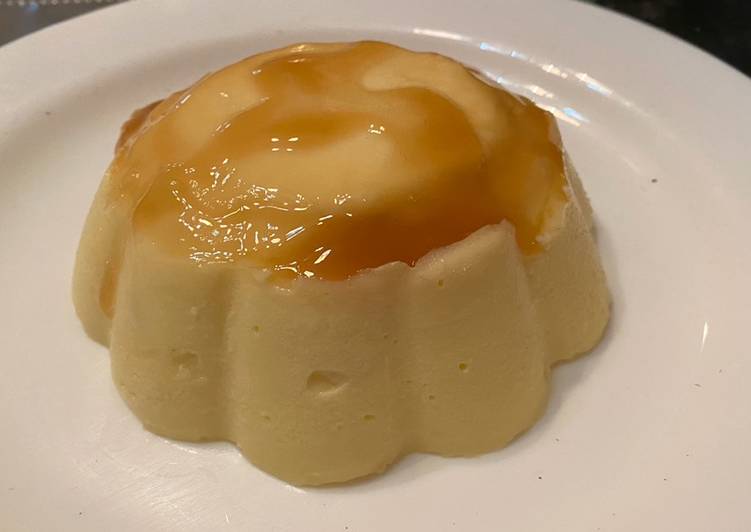 Postre proteico de maicena sin azúcar