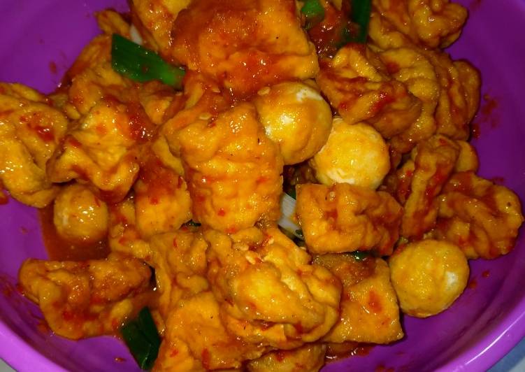 Bagaimana Membuat Balado tahu dan telur puyuh &#34;Menu Simpel&#34; yang Menggugah Selera