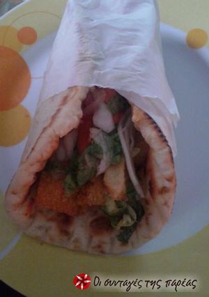 Φωτογραφία της συνταγής Μοναστηριακό τυλιχτό σουβλάκι με fishstick