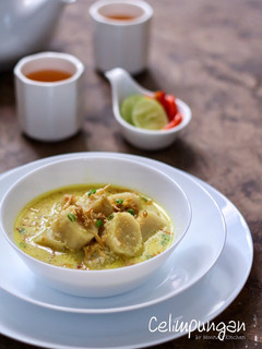 Foto resep Celimpungan (Pempek Kuah Santan Gurih)