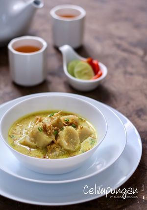 Foto resep Celimpungan (Pempek Kuah Santan Gurih)
