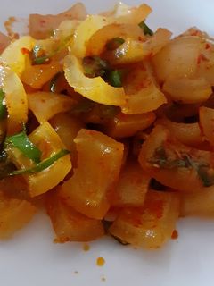 Foto resep Kikil tumis cabe ijo pedas