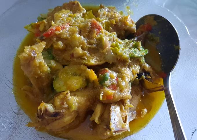 Ayam Kampung Rica Cabe ijo Magic Com